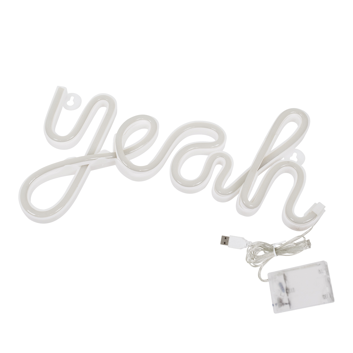 GloboStar® 78589 Φωτιστικό Ταμπέλα Φωτεινή Επιγραφή NEON LED Σήμανσης YEAH 5W με Καλώδιο Τροφοδοσίας USB - Μπαταρίας 3xAAA (Δεν Περιλαμβάνονται) - Κόκκινο 5 GloboStar® 78589 Φωτιστικό Ταμπέλα Φωτεινή Επιγραφή NEON LED Σήμανσης YEAH 5W με Καλώδιο Τροφοδοσίας USB - Μπαταρίας 3xAAA (Δεν Περιλαμβάνονται) - Κόκκινο - Image 3