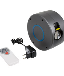 GloboStar® 78595 XL Διακοσμητικό Φωτιστικό Ειδικών Εφέ LASER NIGHT SKY AURORA GALAXY 3D LED 10W AC 230V - Πρίζα Schuko και Ασύρματο Χειριστήριο RF 2.4Ghz Πολύχρωμo RGB Dimmable 18 78595 7