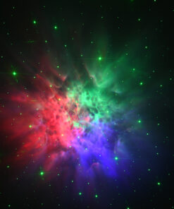 GloboStar® 78595 XL Διακοσμητικό Φωτιστικό Ειδικών Εφέ LASER NIGHT SKY AURORA GALAXY 3D LED 10W AC 230V - Πρίζα Schuko και Ασύρματο Χειριστήριο RF 2.4Ghz Πολύχρωμo RGB Dimmable 19 78595 8