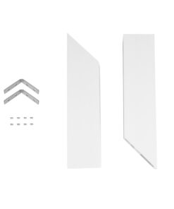 GLOBOSTAR® ALP-CORNER-IN90 BRIGHTRAIL 61780 Επιφανειακό / Κρεμαστό Προφίλ Αλουμινίου Γωνία με Λευκό Γαλακτερό Πατητό Κάλυμμα για Ταινίες LED IP20 - Λευκό Ματ - Μ30 x Π5 x Υ7.5cm 15 788449 61780 7