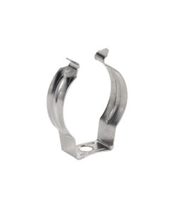 GloboStar® GLOBOSTAR® T8BASE 78949 Μεταλλικό Στήριγμα Τύπου Ωμέγα "Ω" για T8 Λάμπες - Μ2 x Π0.8 x Υ3cm