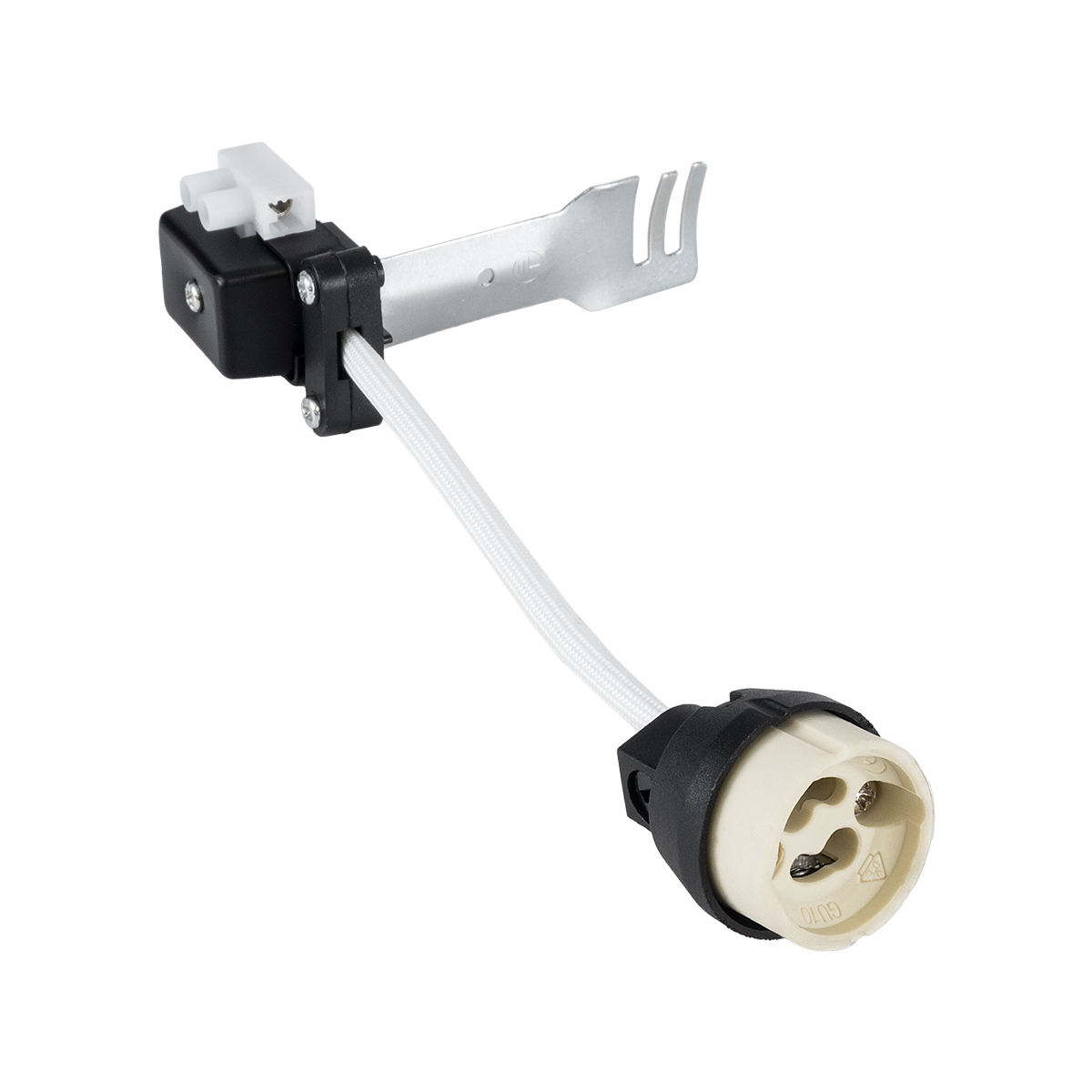 GLOBOSTAR® LAMPHOLDER 78950 Ντουί Gu10 Πορσελάνης με 15cm Καλώδιο σε Anti-Fire Protection High Resistance Tube & Κυτίο Συνδεσμολογίας - ᐊVDEᐅ Certified - IP20 - Μ15 x Π3.5 x Υ3.5cm 4 GLOBOSTAR® LAMPHOLDER 78950 Ντουί Gu10 Πορσελάνης με 15cm Καλώδιο σε Anti-Fire Protection High Resistance Tube & Κυτίο Συνδεσμολογίας - ᐊVDEᐅ Certified - IP20 - Μ15 x Π3.5 x Υ3.5cm - Image 2