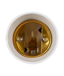 GloboStar® 78981 Πλαστικός Αντάπτορας από Ε27 σε Ε27 με Μακρύ Λαιμό D3.8 x H9.6cm 7 78981 3