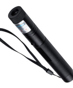 Alternative view of GloboStar® 78998 Φορητό Επαναφορτιζόμενο Laser Pointer 5mW Class 3 DOT Zoom με Extra Κεφαλή για Dot Effects με Μπαταρία 18650 Li-ion 4800mAh & Φορτιστή - UV 405nm Φ2.2 x Υ15cm