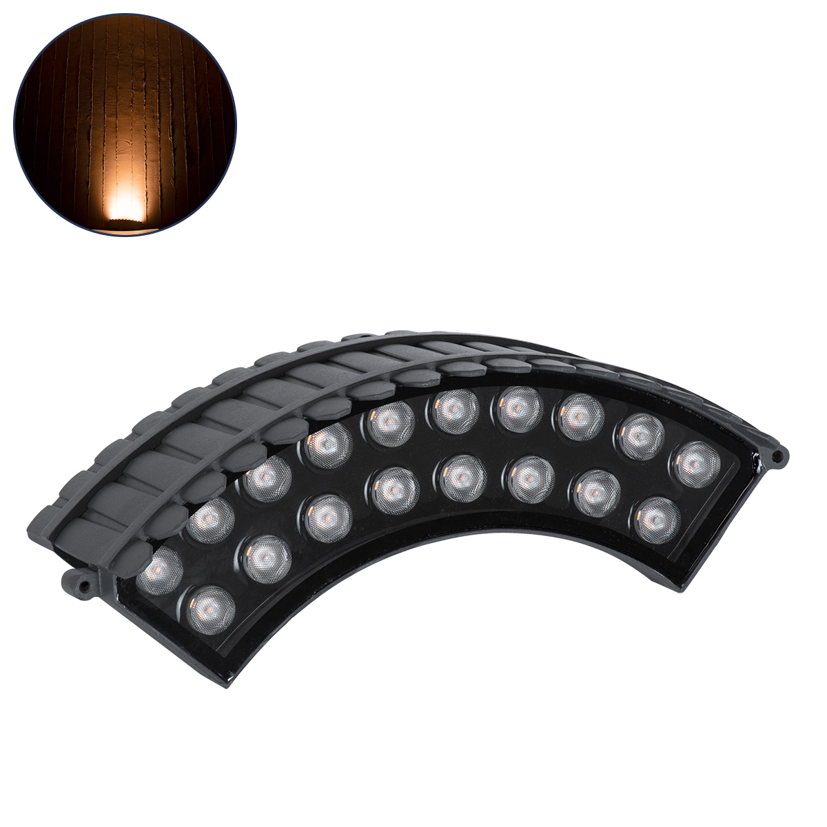 GloboStar® TREELIGHT-JINA 90698 Κυρτή Μπάρα Φωτισμού Wall Washer με Αντιθαμβωτική Γρίλια Ειδική για Φυτά - Δέντρα LED 18W 1530lm 10° DC 24V Αδιάβροχο IP67 Μ29 x Π11 x Υ10.5cm Αρχιτεκτονικό Πορτοκαλί 2200K - Γκρι Ανθρακί - 3 Χρόνια Εγγύηση 3 GloboStar® GloboStar® TREELIGHT-JINA 90698 Κυρτή Μπάρα Φωτισμού Wall Washer με Αντιθαμβωτική Γρίλια Ειδική για Φυτά - Δέντρα LED 18W 1530lm 10° DC 24V Αδιάβροχο IP67 Μ29 x Π11 x Υ10.5cm Αρχιτεκτονικό Πορτοκαλί 2200K - Γκρι Ανθρακί - 3 Χρόνια Εγγύηση