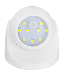 Alternative view of GloboStar® 79000 Λευκό Φωτιστικό Μπαταρίας σε Σχήμα Κάμερας LED SMD 3W 300lm με Αισθητήρα Ημέρας-Νύχτας και PIR Αισθητήρα Κίνησης Ψυχρό Λευκό 6000K