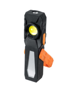 GloboStar® GloboStar® 79008 Φορητός Φακός Χειρός Εργασίας LED COB 13W με Επαναφορτιζόμενη Μπαταρία 1200mAh - Ισχυρό Μαγνήτη Βάσης - Καλώδιο Φόρτισης USB & Λειτουργία Power Bank - Ψυχρό Λευκό 6000K - Μ17 x Π4.5 x Υ2.7cm