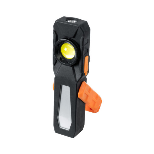 GloboStar® GloboStar® 79008 Φορητός Φακός Χειρός Εργασίας LED COB 13W με Επαναφορτιζόμενη Μπαταρία 1200mAh - Ισχυρό Μαγνήτη Βάσης - Καλώδιο Φόρτισης USB & Λειτουργία Power Bank - Ψυχρό Λευκό 6000K - Μ17 x Π4.5 x Υ2.7cm