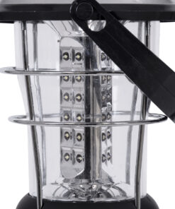 GloboStar® 69923 Αυτόνομος Ηλιακός Φωτοβολταϊκός Φορητός Φακός Φανάρι LED Camping 3W 150lm - 1200mAh - Μανιβέλα Φόρτισης - Power Bank - Καλώδιο Φόρτισης Micro USB - Ψυχρό Λευκό 6000K Φ13 x Υ25cm 18 79035 5