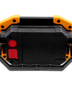 Alternative view of GLOBOSTAR® HELPLAMP 79037 Προβολέας Φακός Camping LED 20W 2000lm 120° DC 5V με Επαναφορτιζόμενη Μπαταρία Li-ion 3.6V 2x18650 4600mAh IP20 Ψυχρό Λευκό 6000K - Sanan COB Chip - Μαύρο & Κίτρινο - Μ11.5 x Π10 x Υ23cm - 1 Χρόνο Εγγύηση