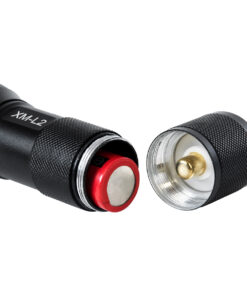 GLOBOSTAR® HANDLAMP 79041 Φακός Χειρός LED 10W 1000lm 5~60° DC 5V με Επαναφορτιζόμενη Μπαταρία Li-ion 3.7V 1x18650 3000mAh IP20 Ψυχρό Λευκό 6000K - CREE XML2-T6 Chip - Μ13.5 x Π4 x Υ4cm - 1 Χρόνο Εγγύηση 19 79041 8