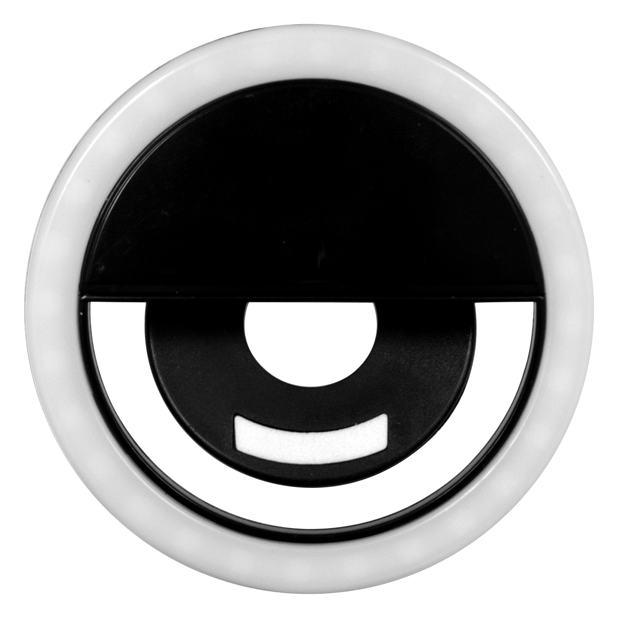 GloboStar® 79043 Selfie Ring Light LED SMD 2W 200 lm Μαύρο Σώμα με Ενσωματωμένη Επαναφορτιζόμενη Μπαταρία 500mAh & Καλώδιο Φόρτισης Micro USB Ψυχρό Λευκό 6000 K για Κινητό Τηλέφωνο και Tablet Φ8.5 x Υ2.5cm 3 GloboStar® 79043 Selfie Ring Light LED SMD 2W 200 lm Μαύρο Σώμα με Ενσωματωμένη Επαναφορτιζόμενη Μπαταρία 500mAh & Καλώδιο Φόρτισης Micro USB Ψυχρό Λευκό 6000 K για Κινητό Τηλέφωνο και Tablet Φ8.5 x Υ2.5cm - Image 2