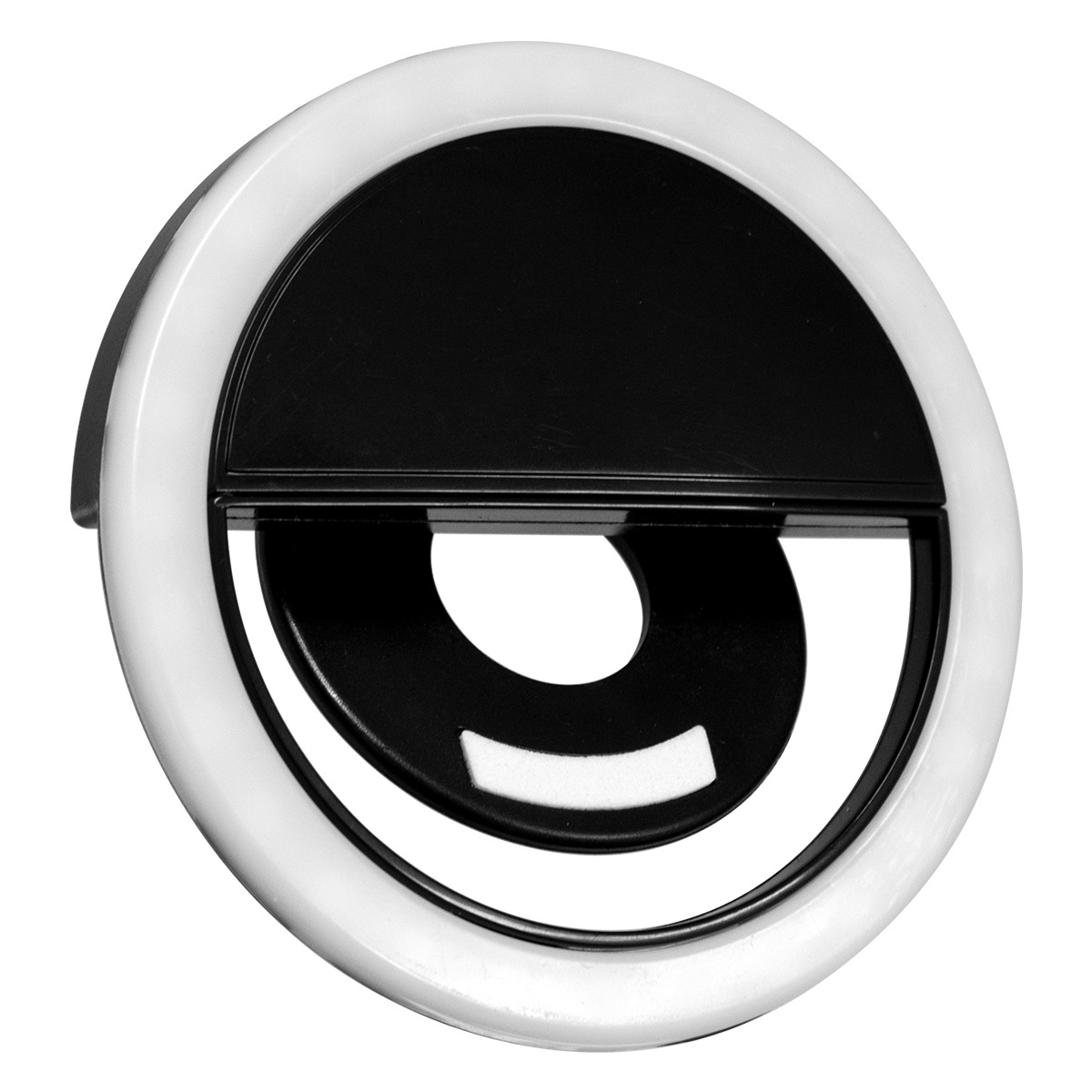 GloboStar® 79043 Selfie Ring Light LED SMD 2W 200 lm Μαύρο Σώμα με Ενσωματωμένη Επαναφορτιζόμενη Μπαταρία 500mAh & Καλώδιο Φόρτισης Micro USB Ψυχρό Λευκό 6000 K για Κινητό Τηλέφωνο και Tablet Φ8.5 x Υ2.5cm 4 GloboStar® 79043 Selfie Ring Light LED SMD 2W 200 lm Μαύρο Σώμα με Ενσωματωμένη Επαναφορτιζόμενη Μπαταρία 500mAh & Καλώδιο Φόρτισης Micro USB Ψυχρό Λευκό 6000 K για Κινητό Τηλέφωνο και Tablet Φ8.5 x Υ2.5cm - Image 3