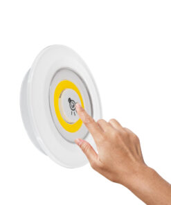 GLOBOSTAR® NEONSIGN 78575 Διακοσμητικό Φωτιστικό Τοίχου Νυκτός με RF Ασύρματο Χειριστήριο LED 2W 180lm 120° DC 3.6V με 3xAA Μπαταρίες IP20 Θερμό Λευκό 2700K Dimmable - Μ9 x Π2.3 x Υ9cm - Πακέτο 3 Τεμαχίων - 2 Χρόνια Εγγύηση 23 79045 13