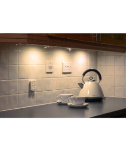 GLOBOSTAR® NEONSIGN 78575 Διακοσμητικό Φωτιστικό Τοίχου Νυκτός με RF Ασύρματο Χειριστήριο LED 2W 180lm 120° DC 3.6V με 3xAA Μπαταρίες IP20 Θερμό Λευκό 2700K Dimmable - Μ9 x Π2.3 x Υ9cm - Πακέτο 3 Τεμαχίων - 2 Χρόνια Εγγύηση 33 79045 15