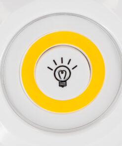 GLOBOSTAR® NEONSIGN 78575 Διακοσμητικό Φωτιστικό Τοίχου Νυκτός με RF Ασύρματο Χειριστήριο LED 2W 180lm 120° DC 3.6V με 3xAA Μπαταρίες IP20 Θερμό Λευκό 2700K Dimmable - Μ9 x Π2.3 x Υ9cm - Πακέτο 3 Τεμαχίων - 2 Χρόνια Εγγύηση 22 79045 7