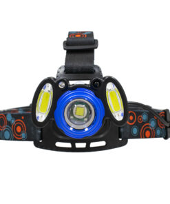 GLOBOSTAR® HEADLAMP 79056 Φακός Κεφαλής με Αισθητήρα Hand Swipe LED 20W 2000lm 15~60° DC 5V με USB-C με Επαναφορτιζόμενη Μπαταρία Li-ion 3.7V 2x18650 4800mAh Αδιάβροχο IP54 Ψυχρό Λευκό 6000K - CREE XHP50 & COB Chip - Μ7.5 x Π5.5 x Υ4.8cm - 1 Χρόνο Εγγύηση 16 79056 4