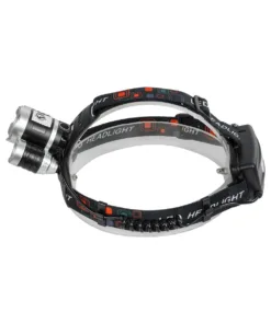 GloboStar® 79057 Φακός Κεφαλής Επαναφορτιζόμενος LED CREE XML2-T6 Chip 30 Watt 3000lm με 2 x 18650 Μπαταρίες 6000mAh Ψυχρό Λευκό 6000K 20 79057 3