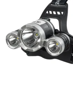 GloboStar® 79057 Φακός Κεφαλής Επαναφορτιζόμενος LED CREE XML2-T6 Chip 30 Watt 3000lm με 2 x 18650 Μπαταρίες 6000mAh Ψυχρό Λευκό 6000K 23 79057 6