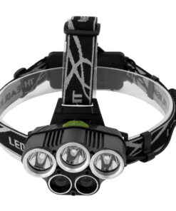 Alternative view of GloboStar® 79058 Φακός Κεφαλής Επαναφορτιζόμενος LED CREE XML2-T6 Chip 50 Watt 5000lm με 2 x 18650 Μπαταρίες 5200mAh Ψυχρό Λευκό 6000K