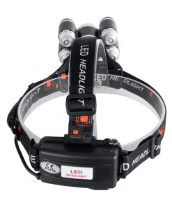 GloboStar® 79059 Φακός Κεφαλής Επαναφορτιζόμενος LED CREE XML2-T6 Chip 30 Watt 2000lm με 2 x 18650 Μπαταρίες 5200mAh Ψυχρό Λευκό 6000K - Μ9 x Π7.5 x Υ9cm 21 79059 6