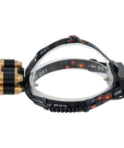 GloboStar® 79060 Φορητός Φακός Κεφαλής LED CREE 30W με Επαναφορτιζόμενη Μπαταρία 5200mAh & Καλώδιο Φόρτισης USB - Ψυχρό Λευκό 6000K - Μ8.5 x Π5.5 x Υ5cm 11 79060 3