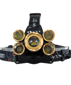 GloboStar® 79060 Φορητός Φακός Κεφαλής LED CREE 30W με Επαναφορτιζόμενη Μπαταρία 5200mAh & Καλώδιο Φόρτισης USB - Ψυχρό Λευκό 6000K - Μ8.5 x Π5.5 x Υ5cm 15 79060 7