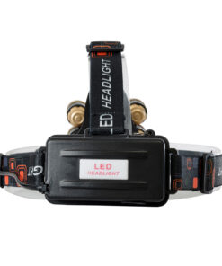 GloboStar® 79060 Φορητός Φακός Κεφαλής LED CREE 30W με Επαναφορτιζόμενη Μπαταρία 5200mAh & Καλώδιο Φόρτισης USB - Ψυχρό Λευκό 6000K - Μ8.5 x Π5.5 x Υ5cm 16 79060 8