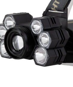 GLOBOSTAR® HEADLAMP 79061 Φακός Κεφαλής LED 30W 3000lm 15~60° DC 5V με USB-C με Επαναφορτιζόμενη Μπαταρία Li-ion 3.7V 2x18650 6000mAh Αδιάβροχο IP54 Ψυχρό Λευκό 6000K - CREE XML2-T6 Chip - Μ9.5 x Π5 x Υ5cm - 2 Χρόνια Εγγύηση 13 79061 4