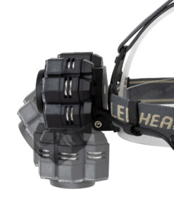 GLOBOSTAR® HEADLAMP 79061 Φακός Κεφαλής LED 30W 3000lm 15~60° DC 5V με USB-C με Επαναφορτιζόμενη Μπαταρία Li-ion 3.7V 2x18650 6000mAh Αδιάβροχο IP54 Ψυχρό Λευκό 6000K - CREE XML2-T6 Chip - Μ9.5 x Π5 x Υ5cm - 2 Χρόνια Εγγύηση 15 79061 6