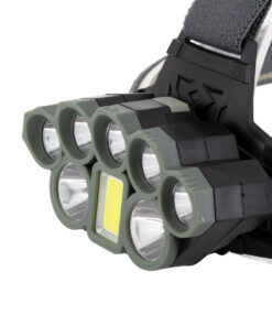 GLOBOSTAR® HEADLAMP 79062 Φακός Κεφαλής LED 40W 4000lm 15~60° DC 5V με USB-C με Επαναφορτιζόμενη Μπαταρία Li-ion 3.7V 2x18650 6000mAh Αδιάβροχο IP54 Ψυχρό Λευκό 6000K - CREE XML2-T6 Chip - Μ9.2 x Π3 x Υ4.5cm - 1 Χρόνο Εγγύηση 14 79062 4