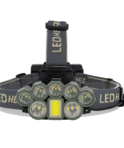 GLOBOSTAR® HEADLAMP 79062 Φακός Κεφαλής LED 40W 4000lm 15~60° DC 5V με USB-C με Επαναφορτιζόμενη Μπαταρία Li-ion 3.7V 2x18650 6000mAh Αδιάβροχο IP54 Ψυχρό Λευκό 6000K - CREE XML2-T6 Chip - Μ9.2 x Π3 x Υ4.5cm - 1 Χρόνο Εγγύηση 15 79062 5