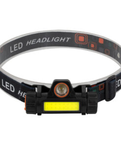 Alternative view of GLOBOSTAR® HEADLAMP 79064 Φακός Κεφαλής LED 25W 2500lm 15~120° DC 5V με USB-C με Επαναφορτιζόμενη Μπαταρία Li-ion 3.7V 1x18650 3400mAh Αδιάβροχο IP54 Ψυχρό Λευκό 6000K - CREE XML2-T6 & COB Chip - Μ8.2 x Π2.5 x Υ4cm - 1 Χρόνο Εγγύηση