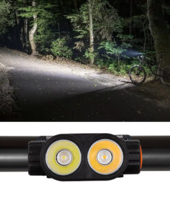 GloboStar® 79065 Φακός Κεφαλής Επαναφορτιζόμενος LED CREE XML2-T6 Chip 25 Watt 2500lm με 1 x 18650 Μπαταρία 3400mAh Θερμό Λευκό 3000K & Ψυχρό Λευκό 6000K 22 79065 11