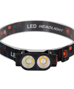 Alternative view of GloboStar® 79065 Φακός Κεφαλής Επαναφορτιζόμενος LED CREE XML2-T6 Chip 25 Watt 2500lm με 1 x 18650 Μπαταρία 3400mAh Θερμό Λευκό 3000K & Ψυχρό Λευκό 6000K