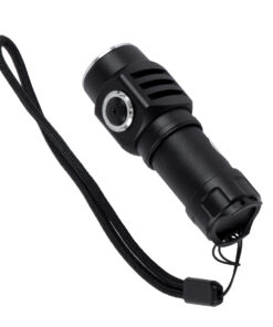 GloboStar® 79076 Φορητός Φακός Χειρός Επαναφορτιζόμενος LED Luminus SST20 10W 500lm 30° Μοιρών με 1 x 16340 Μπαταρία 800mAh USB 2.0 3 Modes Αδιάβροχο IP54 Ψυχρό Λευκό 6000K 12 79076 3