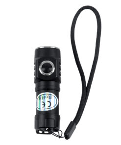 GloboStar® 79076 Φορητός Φακός Χειρός Επαναφορτιζόμενος LED Luminus SST20 10W 500lm 30° Μοιρών με 1 x 16340 Μπαταρία 800mAh USB 2.0 3 Modes Αδιάβροχο IP54 Ψυχρό Λευκό 6000K 13 79076 4