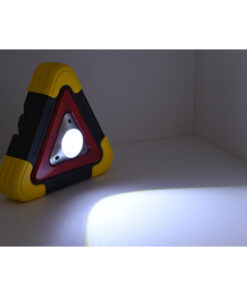 GloboStar® 79080 Φορητό Επαναφορτιζόμενο Τρίγωνο Ασφαλείας - Προβολέας Εργασίας LED COB 15W 1500lm με Ενσωματωμένη Μπαταρία 1200mAh & Φωτοβολταϊκό Πάνελ - 5 Light Modes & Power Bank με Καλώδιο Φόρτισης USB Αδιάβροχο IP54 Ψυχρό Λευκό 6000K 23 79080 11