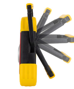 GloboStar® 79080 Φορητό Επαναφορτιζόμενο Τρίγωνο Ασφαλείας - Προβολέας Εργασίας LED COB 15W 1500lm με Ενσωματωμένη Μπαταρία 1200mAh & Φωτοβολταϊκό Πάνελ - 5 Light Modes & Power Bank με Καλώδιο Φόρτισης USB Αδιάβροχο IP54 Ψυχρό Λευκό 6000K 17 79080 5