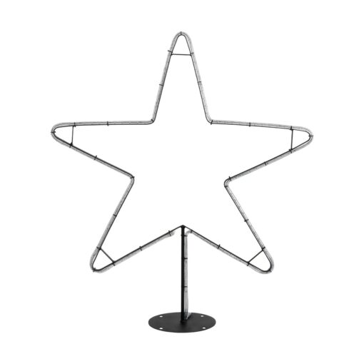 6W 624lm 360° AC 220-240V Αδιάβροχο IP65 Θερμό Λευκό 2700K   - Μαύρο & Διάφανο - M97 x Π25 x Υ107cm - 2 Χρόνια Εγγύηση