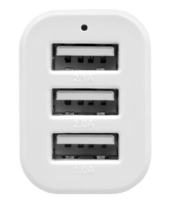 Globostar® 79505 Χρυσός Φορτιστής Αυτοκινήτου DC 12-24V με 3 Εξόδους USB DC 5V Max 3.1A 20W και Καλώδιο USB σε Type-C 10 79505 3