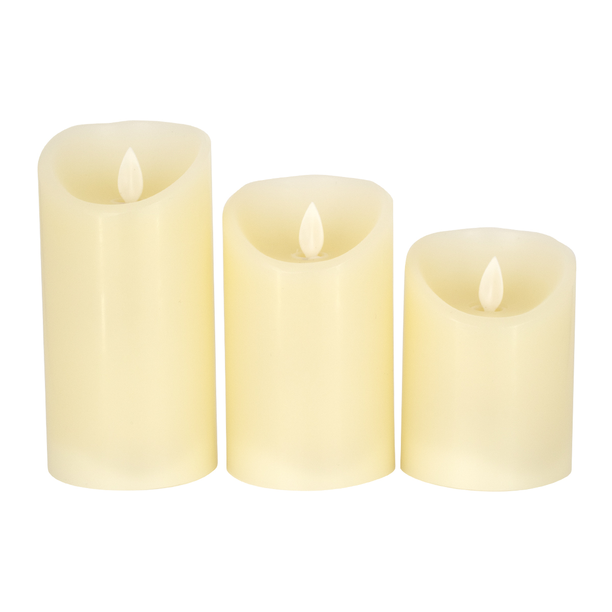 GLOBOSTAR® EVERFLAME 79555 Διακοσμητικό Κερί Παραφίνης με IR Ασύρματο Χειριστήριο LED 0.5W 30lm 120° DC 3.2V με 2xAA Μπαταρίες IP20 Θερμό Λευκό 2700K Dimmable - Μ7.5 x Π7.5 x Υ15cm - Πακέτο 3 Τεμαχίων - 1 Χρόνο Εγγύηση 3 GLOBOSTAR® EVERFLAME 79555 Διακοσμητικό Κερί Παραφίνης με IR Ασύρματο Χειριστήριο LED 0.5W 30lm 120° DC 3.2V με 2xAA Μπαταρίες IP20 Θερμό Λευκό 2700K Dimmable - Μ7.5 x Π7.5 x Υ15cm - Πακέτο 3 Τεμαχίων - 1 Χρόνο Εγγύηση - Image 2