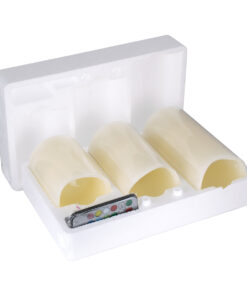 GloboStar® 79556 ΣΕΤ 3 Διακοσμητικών Realistic Κεριών Παραφίνης με LED Εφέ Κινούμενης Φλόγας - Μπαταρίας & Ασύρματο Χειριστήριο IR Πολύχρωμα RGB Dimmable 8 79556 3