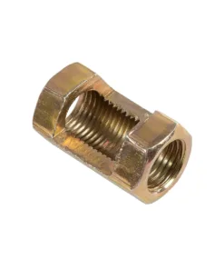 GloboStar® GLOBOSTAR® PIPEADAPT 79595 Μεταλλικός DIY Σύνδεσμος για Ολόπασους Σωλήνες Φωτιστικών - Μ1.3 x Π1.3 x Υ2.5cm - Πακέτο 10 Τεμαχίων