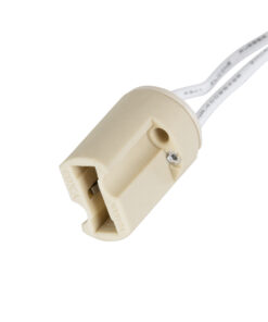 GloboStar® 79597 Κεραμικό Ντουί G9 με 15CM Καλώδιο D1.8 x H2.6cm 8 79597 4