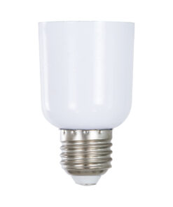 Alternative view of GloboStar® 79598 Πλαστικός Αντάπτορας Μετατροπέας από 1xE27 Ντουί σε 1xE40 Ντουί Λευκό