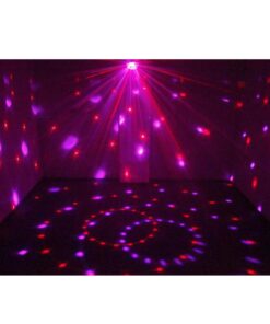 GloboStar® 79601-1 LED Party Disco Μπάλα με Περιστρεφόμενα Φωτορυθμικά Εφέ Πολύχρωμη RGB 15W με Sound Control Activated Εφέ και με Ασύρματο Χειριστήριο AC 230V IP20 Μ11 x Π8.6 x Υ13cm 23 79601 1 10