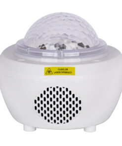 Alternative view of GloboStar® 79604 Λευκό Επιτραπέζιο Διακοσμητικό Φωτιστικό Ειδικών Εφε NIGHT SKY GALAXY 3D LED 10W DC 5V 2200mAh Επαναφορτιζόμενο με Bluetooth Speaker - Sound Activated - Καλώδιο Τροφοδοσίας USB και Ασύρματο Χειριστήριο RF 2.4Ghz Πολύχρωμo RGB Dimmable