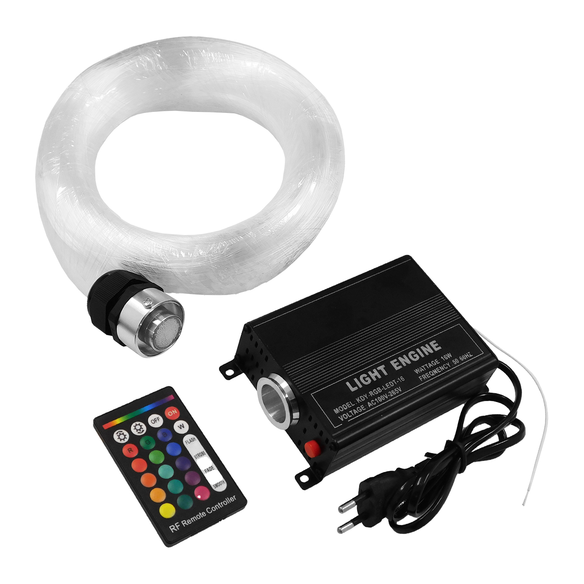 GLOBOSTAR® LUMOFIBRA 79614 Σύστημα Οπτικής Ίνας με RF Ασύρματο Χειριστήριο με 280 Οπτικές Ίνες Φ1mm Μήκους 2 Μέτρων LED 16W 1600lm 1° AC 220-240V IP20 Πολύχρωμο RGBW - Μ11.5 x Π9.5 x Υ5.5cm - 2 Χρόνια Εγγύηση 4 GLOBOSTAR® LUMOFIBRA 79614 Σύστημα Οπτικής Ίνας με RF Ασύρματο Χειριστήριο με 280 Οπτικές Ίνες Φ1mm Μήκους 2 Μέτρων LED 16W 1600lm 1° AC 220-240V IP20 Πολύχρωμο RGBW - Μ11.5 x Π9.5 x Υ5.5cm - 2 Χρόνια Εγγύηση - Image 2