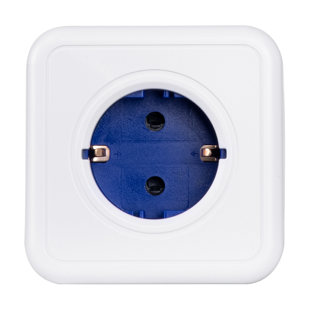 GLOBOSTAR® POWERCUBE 79629 Πολύπριζο 5 Θέσεων με 5 x EU Schuko Πρίζες Ασφαλείας Childproof AC 220-240V 3680W/16A Max Load IP20 - Λευκό & Μπλε - Μ7.5 x Π11.5 x Υ7.5cm 8 GLOBOSTAR® POWERCUBE 79629 Πολύπριζο 5 Θέσεων με 5 x EU Schuko Πρίζες Ασφαλείας Childproof AC 220-240V 3680W/16A Max Load IP20 - Λευκό & Μπλε - Μ7.5 x Π11.5 x Υ7.5cm - Image 7